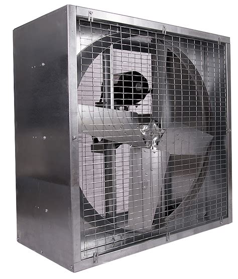 metal industrial box fan|industrial exhaust mounted fan.